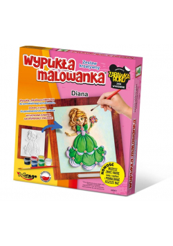 Wypukła Malowanka Księżniczka - Diana