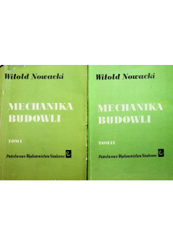 Mechanika budowli 2 Tomy
