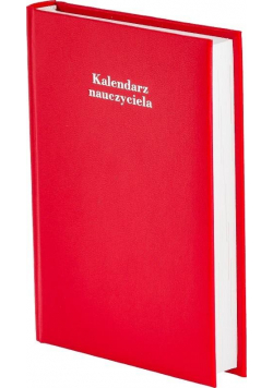 Kalendarz Nauczyciela B6 2019/2020 Albit D czerw.
