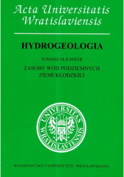 Zasoby wód podziemnych Ziemi Kłodzkiej
