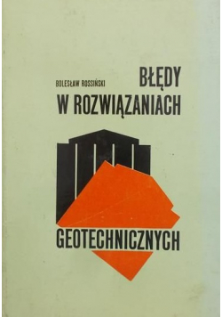 Błędy w rozwiązaniach geotechnicznych