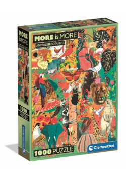 Puzzle 1000 Compact Animals and Botanics 37073