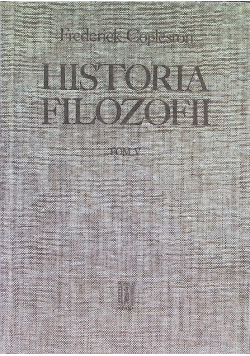 Historia filozofii Tom V