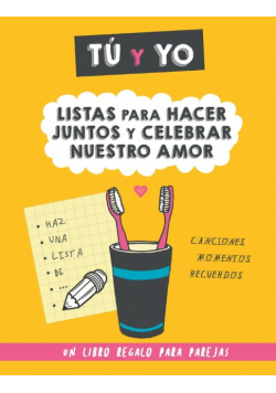 Tú y yo. Listas para hacer juntos y celebrar nuestro amor.