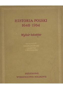 Historia Polski 1648 1764