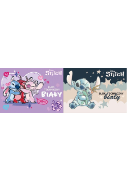 Blok techniczny biały A4/10K Stitch mix