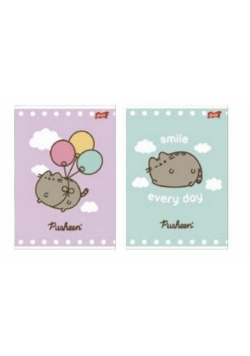Zeszyt A4/32K kratka laminowany Pusheen (15szt)