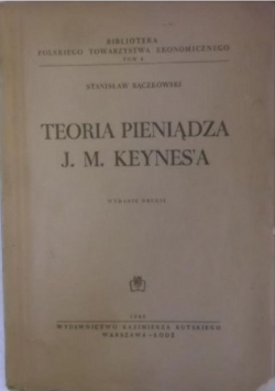 Teoria pieniądza J. M. Keynesa 1948 r