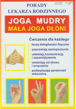 Joga mudry: Mała joga dłoni