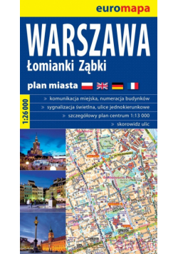 Warszawa plan miasta 1:26 000