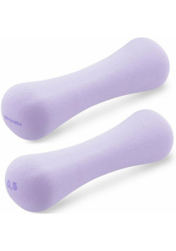 Zestaw hantli 2x0,5kg Bone fiolet