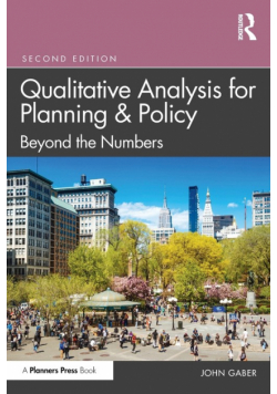 Qualitative Analysis for Planning & Policy