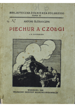 Piechur a czołgi 1929 r.