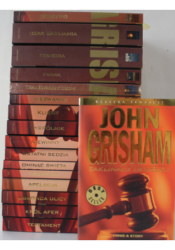 Klasyka sensacji John Grisham 17 tomów