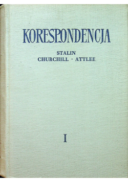 Korespondencja tom I