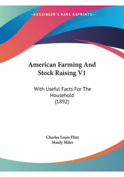 American Farming And Stock Raising V1