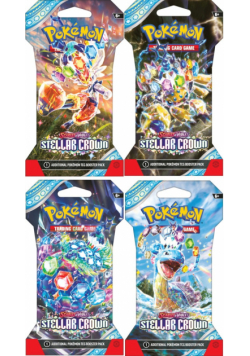Pokemon TCG Scarlet & Violet Stellar Crowns Sleeved Booster 1szt.mix