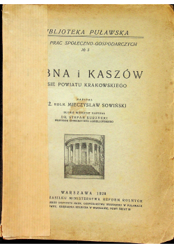 Rybna i Kaszów 1928 r