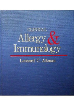 Clinical allergy and immunology