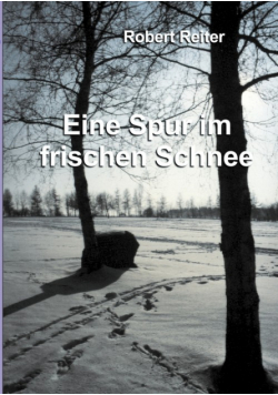Eine Spur im frischen Schnee