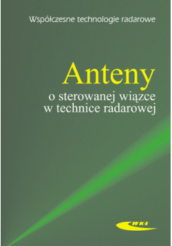 Anteny o sterowanej wiązce w technice radarowej