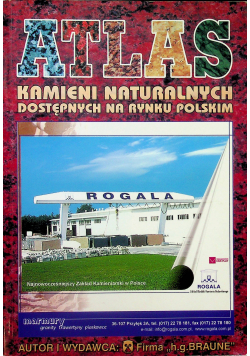 Atlas Kamieni naturalnych dostępnych na rynku Polskim