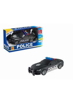 Auto policyjne światło i dźwięk 17cm