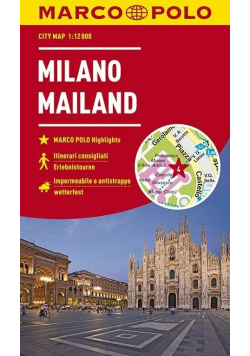 Plan Miasta Marco Polo. Mediolan w.2018