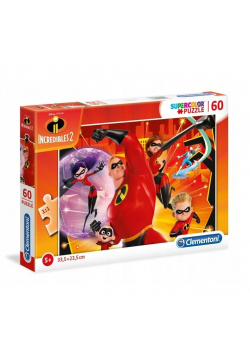 Puzzle 60 Super kolor Incredibles 2