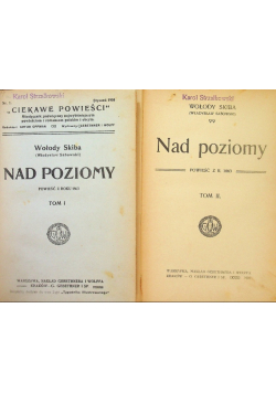 Nad poziomy Tom 1 i 2 1910 r.