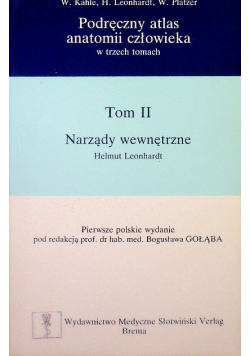 Narządy wewnętrzne Tom II