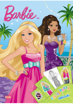 Barbie Kolorowanka i naklejki