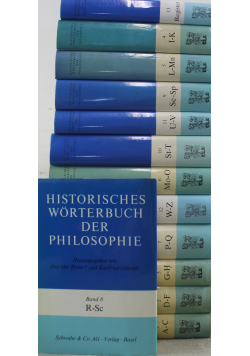Historisches Worterbuch der Philosophie 13 tomów