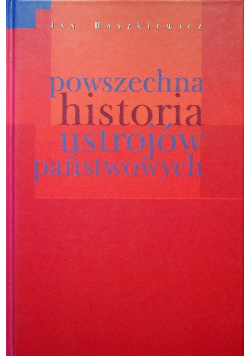 Powszechna historia ustrojów państwowych