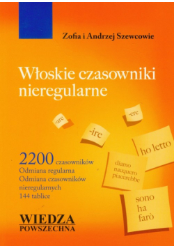 Włoskie czasowniki nieregularne