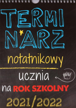 Kalendarz 2021/2022 Rok szkolny notatnik. ARTSEZON