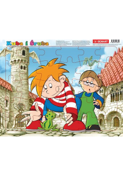 Puzzle ramkowe Kuba i śruba