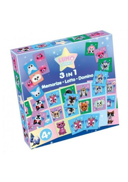 Lumo 3w1 Memorize Lotto Domino