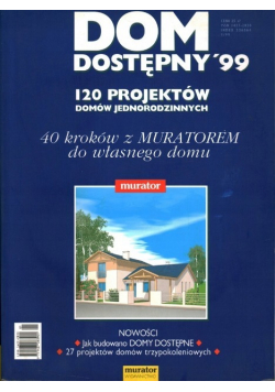 Dom dostępny 99 120 projektów domów jednorodzinnych