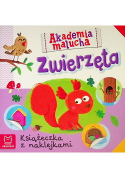 Zwierzęta Książeczka z naklejkami