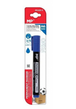Marker permanentny 1,0/5,0mm niebieski