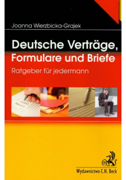 Deutsche vertrage, Formulare und Briefe