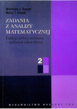 Zadania z analizy matematycznej 2
