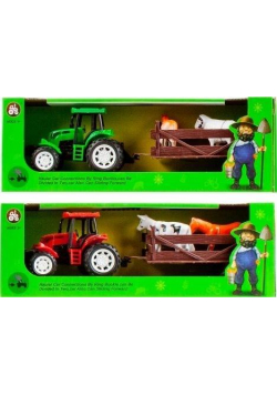 Traktor z akcesoriami