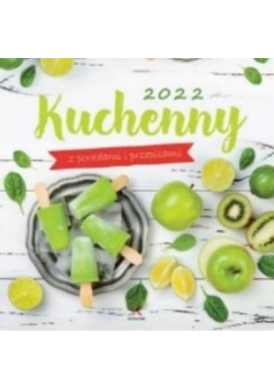 Kalendarz 2022 Kuchenny z poradami ARTSEZON
