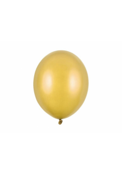 Balony Strong Metallic Gold 30cm 10szt