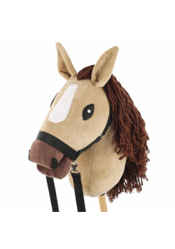 Hobby Horse Skippi. Koń na kiju karmel