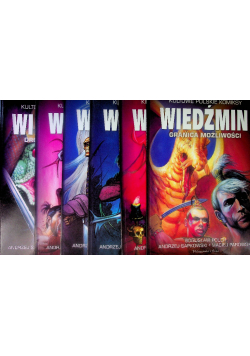 Kultowe polskie komiksy Wiedźmin Tom 1 do 6