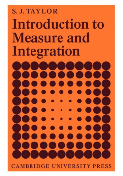 Introduction to Measure and Integration