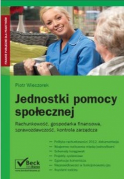 Piotr Wieczorek - Jednostki pomocy społecznej